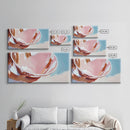 Pink Shell, Coastal Art, Beach Inspired, Canvas Print, Boho Wall Art, Minimalist Ocean Decor, Bedroom Wall Art, Beach House Gift