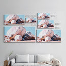Rock Formations, Desert Landscape, Warm Neutrals, Canvas Print, Bohemian Wall Art, Modern Minimalist Decor, Earthy Tones, Bedroom Wall Art