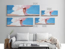 Dreamy Clouds, Surreal Art, Fantasy Landscape, Ethereal Sky, Canvas Print, Bedroom Wall Art, Pastel Minimalist Home Decor