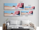 Desert Landscape, Modern Art, Living Room Wall Art, Framed Canvas Print, Minimalist Artwork, Neutral Decor, Southwest Wall Decor