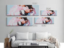 Fashion, Chic, Woman, Canvas Print, Modern Wall Art, Minimalist Decor, Boho Aesthetic, Feminine Artwork, Bedroom or Dressing Room Decor