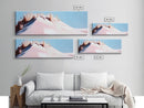 Dune Grass, Beach Landscape, Coastal Painting, Pastel Sand Art, Minimalist Seascape, Boho Wall Decor, Living Room Art, Canvas Print