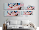 Scuba Diver, Snorkeling Art, Ocean Adventure, Canvas Print, Coastal Wall Art, Modern Beach Decor, Nautical Theme, Living Room Art