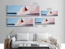 Pastel Explosion, Cloud Burst, Dreamy Abstract, Soft Color Art, Modern Home Decor, Canvas Print, Office Wall Art, Boho Aesthetic