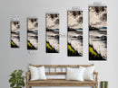 Monochrome Wave, Black White Ocean Art, Surf Seascape, Minimalist Beach Print, Nautical Decor, Coastal Wall Art, Canvas Print
