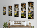 Tropical Escape, Palm Trees, Ocean Breeze, Canvas Print, Coastal Decor, Beach House Wall Art, Vacation Vibes, Relaxing Living Room Art