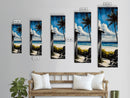 Beach Retreat, Palm Shade, Tranquil Escape, Canvas Print, Coastal Home Decor, Ocean Breeze, Relaxing Seaside, Living Room Wall Art