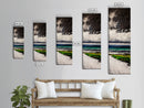 Stormy Ocean, Seascape Painting, Dark Moody Art, Canvas Print, Beach House Decor, Nautical Wall Art, Living Room Wall Decor