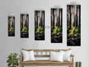 Pathway, Trees, Woodland, Canvas Print, Nature Lover Art, Whimsical Forest Scene, Sunlit Woods, Bohemian Wall Decor, Autumn Inspired Art