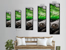 Eagle Nest, Wildlife Art, Majestic Bird, Framed Canvas Print, Nature Inspired, Rustic Cabin Art, Animal Lover Gift, Mountain Wall Art