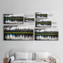 Lake Reflection, Forest Landscape, Tranquil Wall Art, Canvas Print, Nature Lover Gift, Bedroom Wall Art, Zen Home Decor