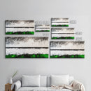 Stormy Coast, Black and White Seascape, Dramatic Ocean Art, Canvas Print, Coastal Home Decor, Minimalist Wall Art, Moody Living Room Art