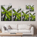 Green Abstract, Bold Modern Art, Vibrant Minimalist Design, Contemporary Statement Piece, Office Wall Decor, Framed Canvas Print
