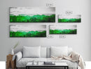 Ocean Wave, Green Sea, Coastal Art, Beach House, Canvas Print, Large Wall Art, Modern Seascape, Minimalist Decor, Bedroom Wall Art