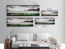 Stormy Beach, Coastal Landscape, Black and White, Canvas Print, Large Wall Art, Modern Home Decor, Bedroom Wall Art, Minimalist Aesthetic