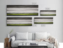 Rolling Hills, Green Fields, Minimalist Landscape, Canvas Print, Nature Wall Art, Modern Farmhouse, Rustic Decor, Office Aesthetic