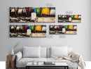 Beachfront Serenity, Coastal Decor, Ocean Art, Canvas Print, Nautical Wall Art, Living Room Art, Colorful Beach Scene, Seaside Art