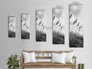 Windy Grasses, Coastal Scene, Tall Grass Field, Autumn Decor, Canvas Print, Farmhouse Style, Dining Room Wall Art, Nature Mood