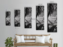 Hammock Dreams, Coastal Rest, Lakeside Retreat, Chill Vibes, Framed Canvas Print, Boho Wall Art, Serene Bedroom Art, Relaxation Inspired Decor