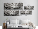 Nautical Knot, Coastal Texture, Ocean Rope, Framed Canvas Print, Beach House Decor, Coastal Wall Art, Nautical Theme, Seaside Aesthetic