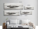 Beach Stone, Ancient Relic, Coastal Detail, Canvas Print, Minimalist art, Bathroom wall decor, Boho style, Neutral home aesthetic