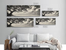 Southern Oak, Coastal Tree, Beachfront Tranquility, Serene Landscape, Canvas Print, Neutral Living Room Art, Boho Nature Decor, Beach Wall Art