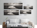 Serene River, Marsh Landscape, Calm Waters, Tranquil Nature, Framed Canvas Print, Minimalist Decor, Entryway Art, Fall Home Vibes
