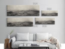 Windy Field, Dust Storm, Desert Mist, Dystopian Vibes, Canvas Print, Fall Office Wall Art, Moody Landscape Photography, Earth Tones