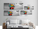 Colorful Ship, Rusty Boat, Ocean Photography, Seascape Wall Art, Framed Canvas Print, Coastal Decor, Nautical Theme, Man Cave Style