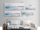 Botany Bay, United Kingdom Watercolor Print, Vacation Gift, United Kingdom Wall Art, Beach Painting, Beach Decor, Large Wall Art, Wood Frame Art