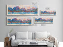 El Nido, Philippines Watercolor Beach Print, Vacation Gift, Philippines Wall Art, Framed Canvas Print, Framed Beach Painting