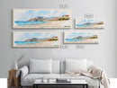 Giardini naxos beach, Italy Watercolor Beach Print, Vacation Gift, Italy Wall Art, Beach Painting, Beach Decor, Beach Painting