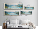Lagoinha do Leste, Brazil Watercolor Beach Print, Vacation Gift, Brazil Wall Art, Beach Painting, Beach Decor, Beach Painting