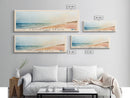 Langeoog Beach, Germany Watercolor Beach Print, Vacation Gift, Germany Wall Art, Beach Painting, Beach Decor, Beach Painting