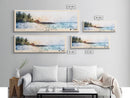Lily Beach, Maldives Watercolor Beach Print, Vacation Gift, Maldives Wall Art, Beach Painting, Beach Decor, Beach Painting