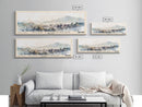 Nusa Lembongan, Indonesia Watercolor Print, Vacation Gift, Indonesia Wall Art, Beach Painting, Beach Decor, Large Wall Art, Wood Frame Art