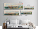 Reggio Emilia Travel Print Wall Art, Panoramic City Art, Travel Art, Wall Decor, Vacation Gift, Framed Canvas Print Or Metal Art