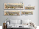 Reims France Travel Art, City Art, Framed Canvas Print or Metal Wall Art, Europe Travel Poster, Panoramic Wall Art, Extra Wide Wall Art
