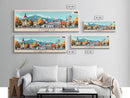 Sombor Serbia Travel Print Wall Art, Panoramic City Art, Travel Art, Wall Decor, Vacation Gift, Framed Canvas Print Or Metal Art