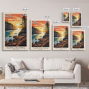 Hämeenlinna Finland Sunset Lake Art, Framed Canvas Wall Art, Home Decor, Living Room Decor, Nature Poster, Scenic Wall Art, Travel Poster Art