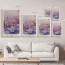Kamianske Ukraine Scenic View, Framed Canvas Print, Travel Poster, Wall Art, Living Room Decor, Cityscape Art, Modern Home Decoration, Ukrainian City