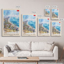 Komsomolsk-on-Amur Russia Industrial Cityscape, Framed Canvas Print, Travel Poster, Wall Art, Study Room Decor, Russian Urban Artwork, Industrial Scene