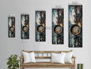Rustic Frying Pan Art Framed Canvas Print Kitchen Wall Art Food Review Kitchen Art Rustic Decor Moody Art Wabi Sabi Wall Art