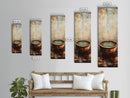 Rustic Water Fountain Zen Wall Art Framed Canvas Print Wabi Sabi Art Minimalist Art Above Bed Wall Art Farmhouse Art