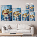 Cowboy Hat, Western Decor, Rustic Wall Art, Coastal Cowgirl Wall Art, Canvas Print, Gift Idea For Him, Farmhouse Art, Bedroom Art