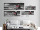 Windmill, Rustic Art, Southwest Wall Art, Farmhouse Art, Extra Wide Art, Wabi Sabi Art, Framed Canvas Print, Minimalist Art