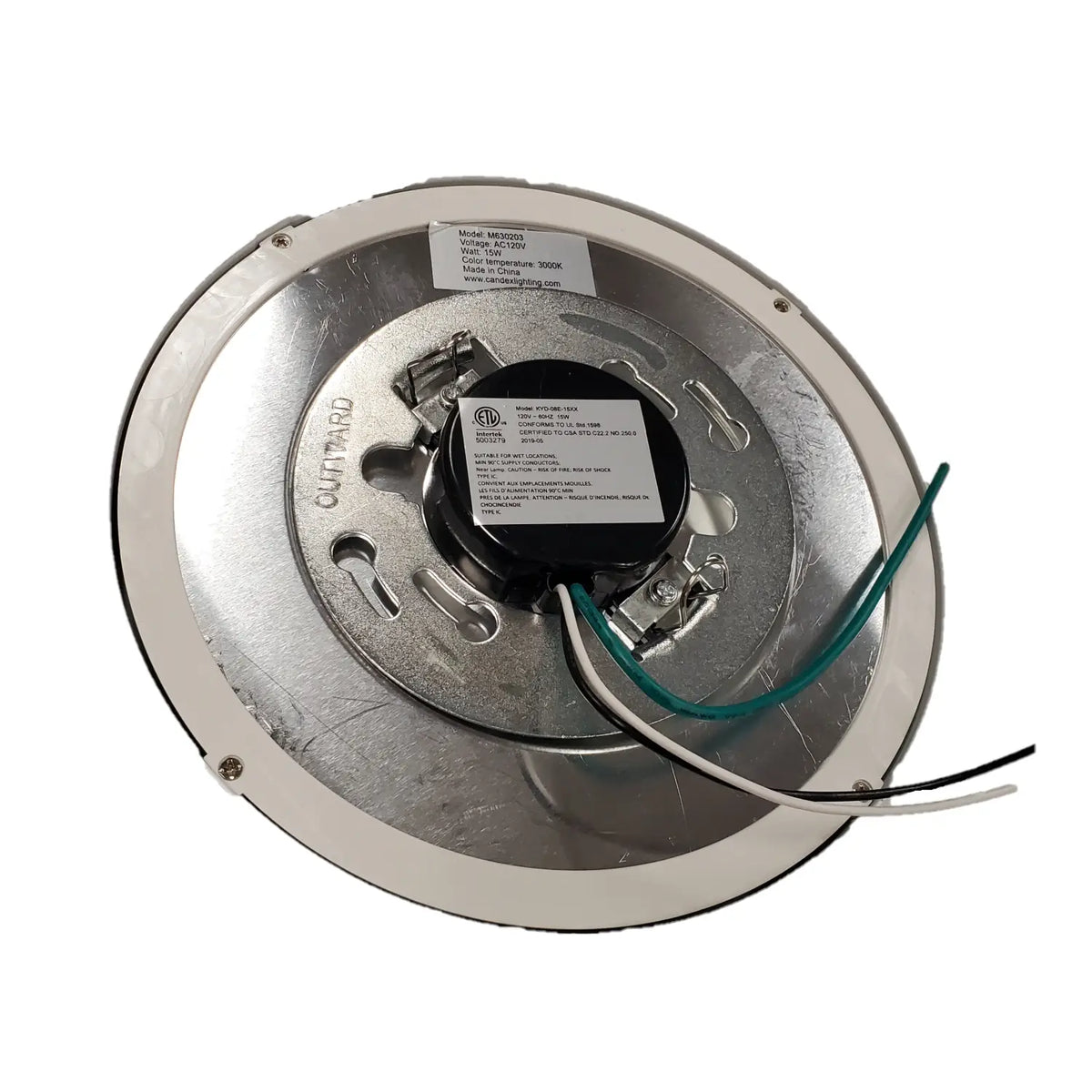 7" Ceiling Light Fixture Low Profile | Surface Mount, photo 3 of 4