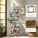 GobekUsa 7 Tier Tree Plant Stand Display Rack