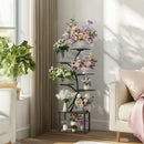 GobekUsa 7 Tier Tree Plant Stand Display Rack