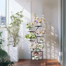 GobekUsa 7 Tier Tree Plant Stand Display Rack